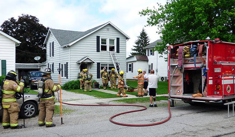 Fire in Edgerton causes no injuries